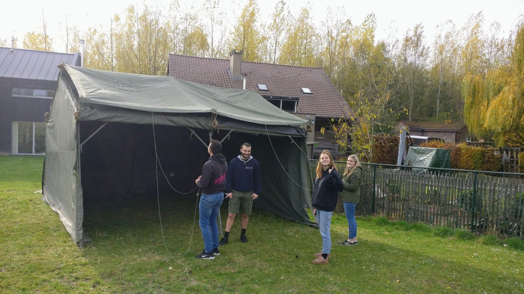 Frametent - 2flappen