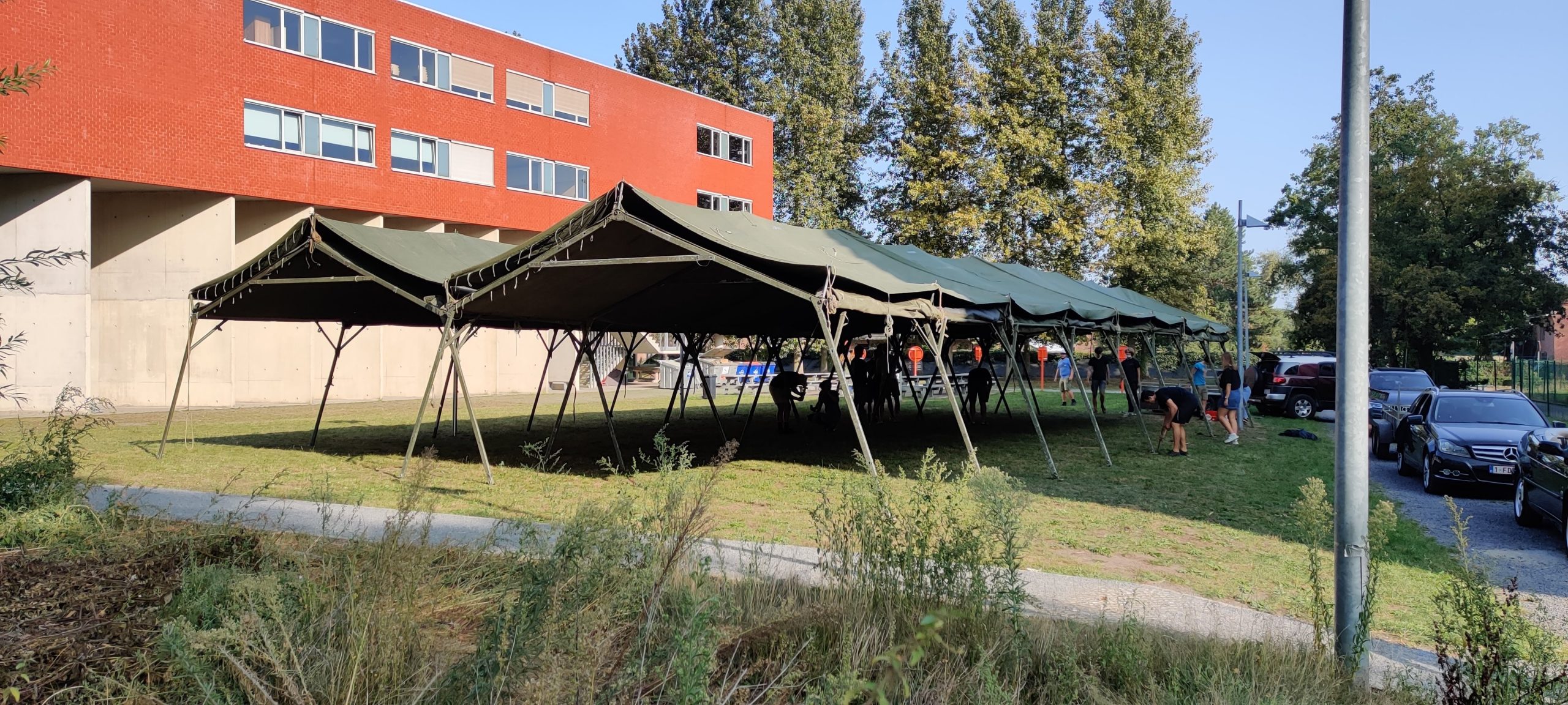 Frametent - 2 x 8 flappen